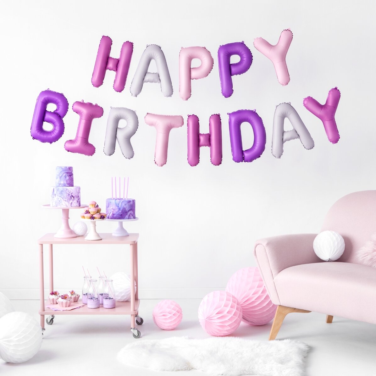 Σετ μπαλονιών - Μίξη «Happy Birthday»