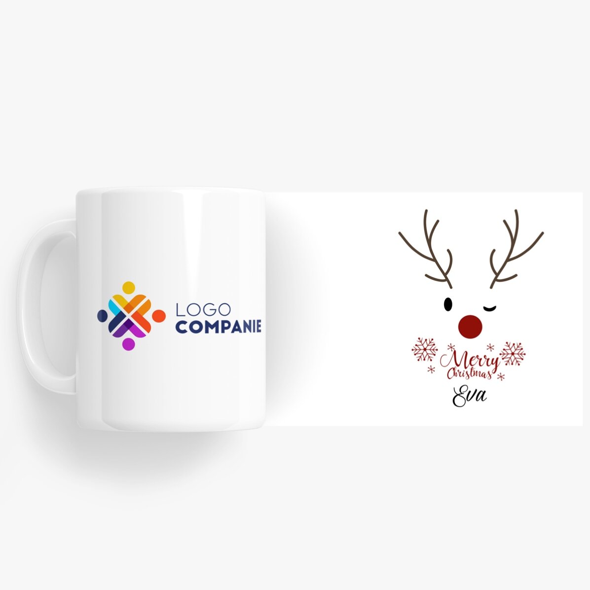 Προσαρμοσμένο κύπελλο με λογότυπο - Reindeer