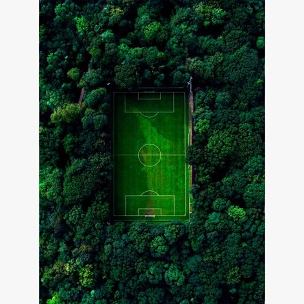 Football Field Poster
