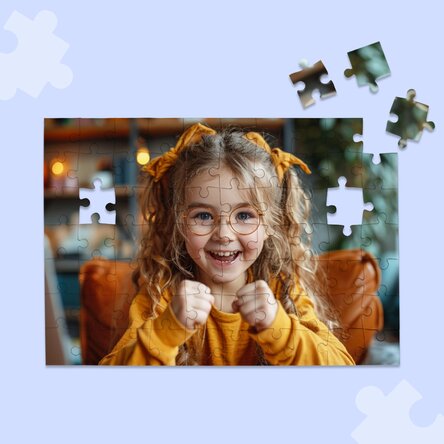 Personalised puzzle with a 28x19 cm photo