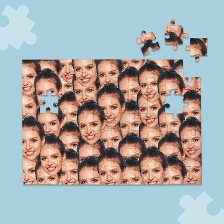 Personalised puzzle with a photo - Collage