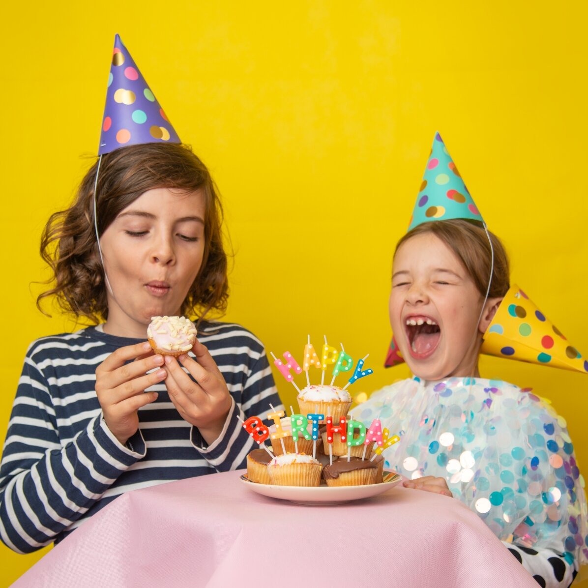 Cake candles - Happy Birthday set