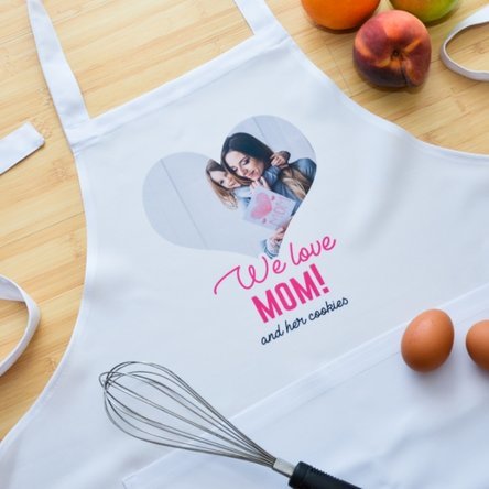Προσωποποιημένο μπλουζάκι με φωτογραφία και κείμενο - We Love
