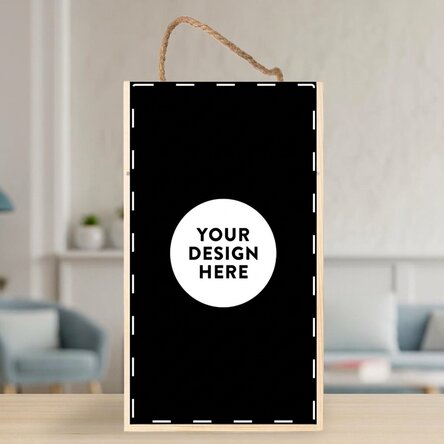 Wine box for 2 bottles personalised with your graphics
