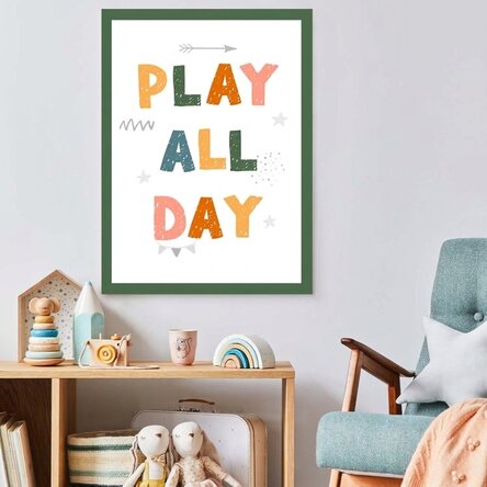 Αφίσα «Play All Day»