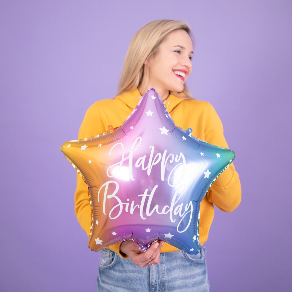 Balloon - Happy Birthday star mix