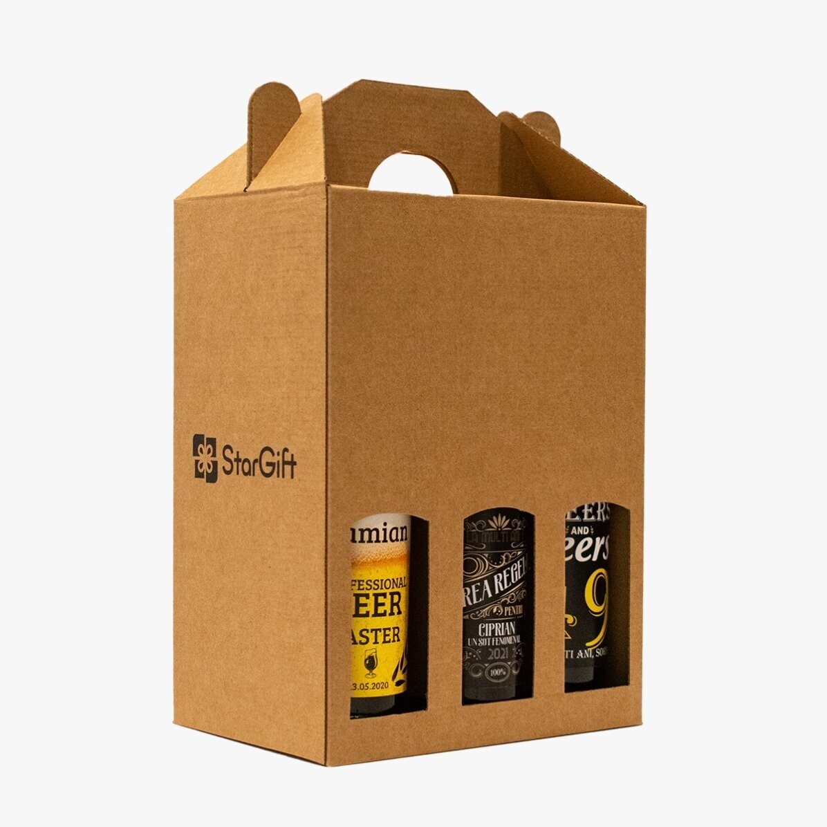 Personalised beer can with text - Traveller