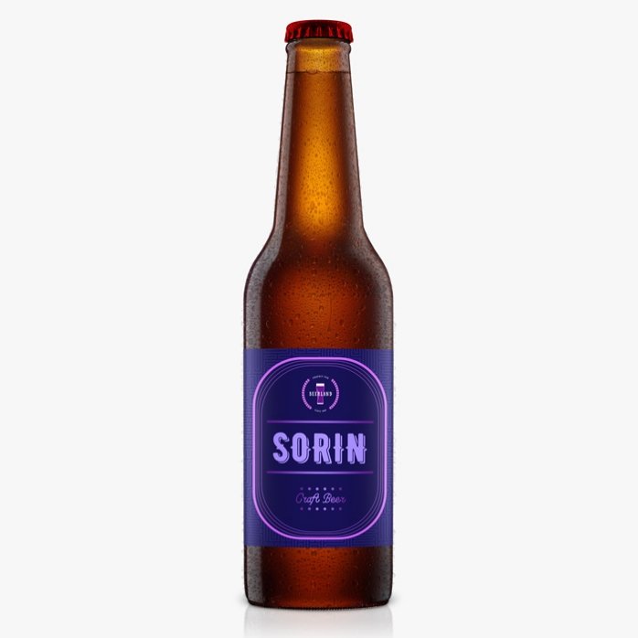 Personalised beer with name