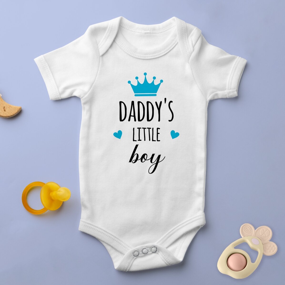 Personalised baby bodysuit with message - Baby