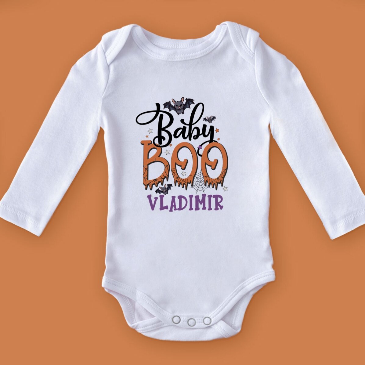 Personalised baby bodysuit with name - Baby Boo