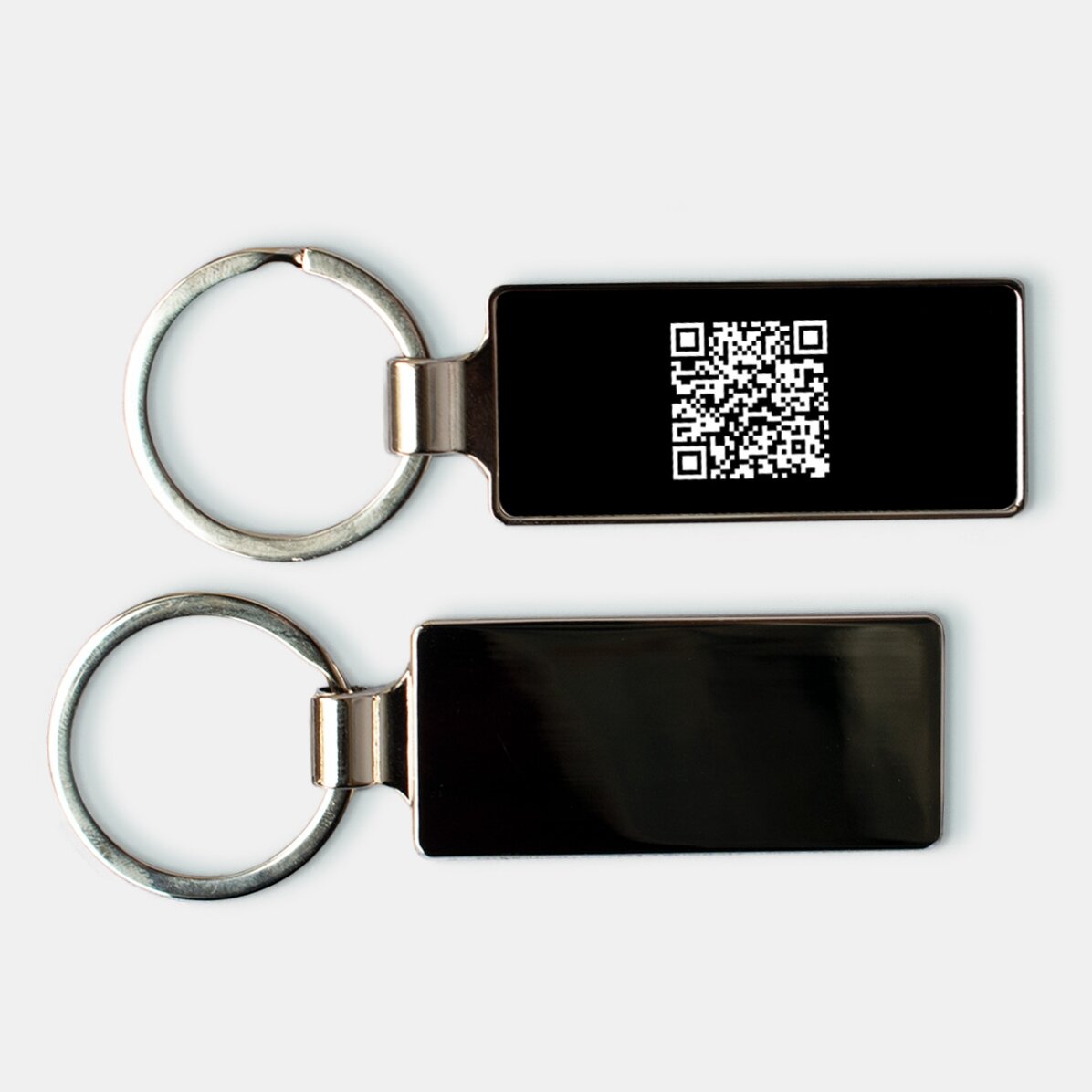Personalised QR code keyring - Add contact