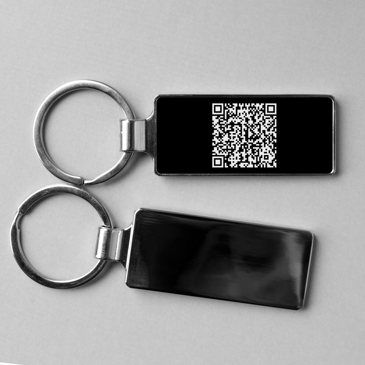 Personalised QR code keyring - Add contact