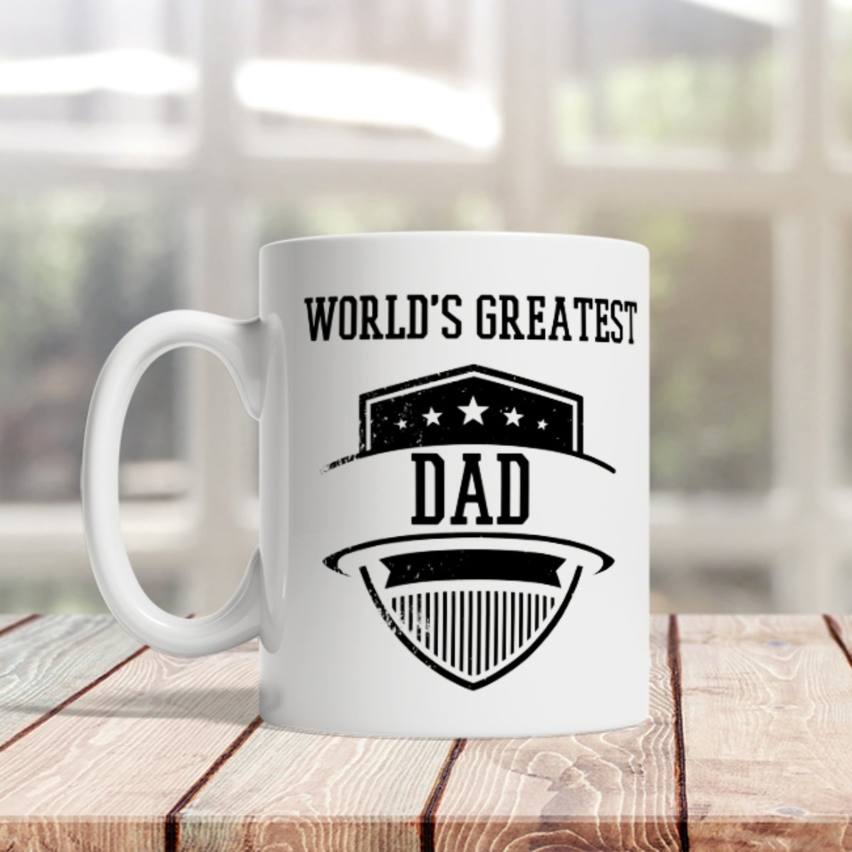 Προσωποποιημένο κύπελλο με κείμενο - Greatest Dad