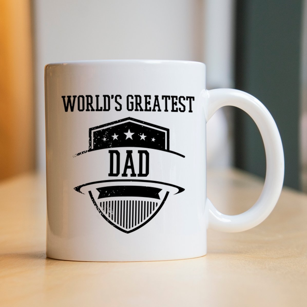 Προσωποποιημένο κύπελλο με κείμενο - Greatest Dad