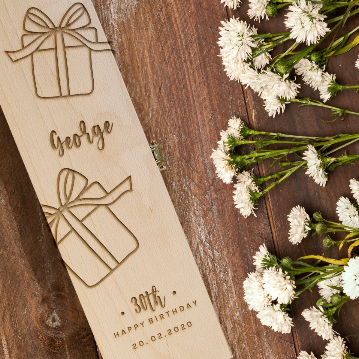 Personalised wine box - Perfect present