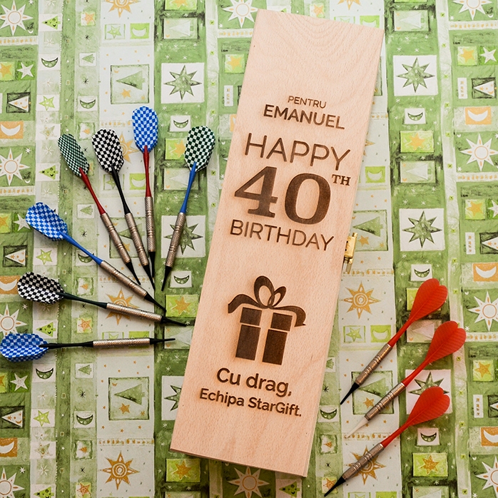 Personalised wine box - Happy Birthday Gift