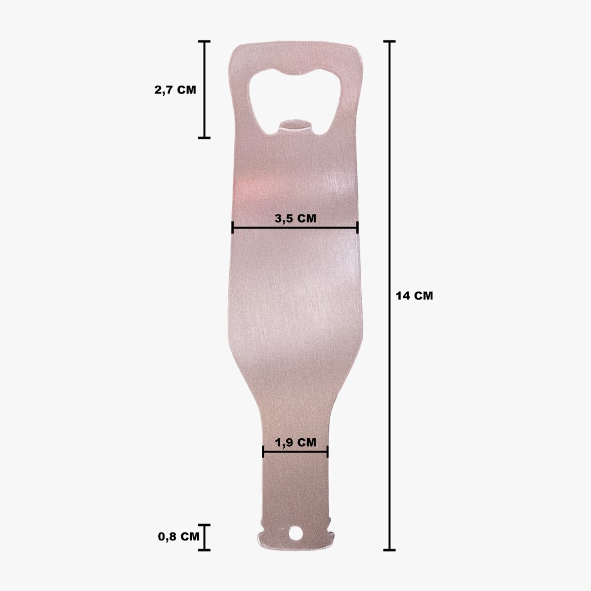 Personalised beer opener - Christmas spirit