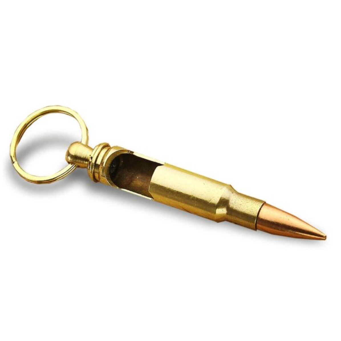 Bullet-shaped beer opener