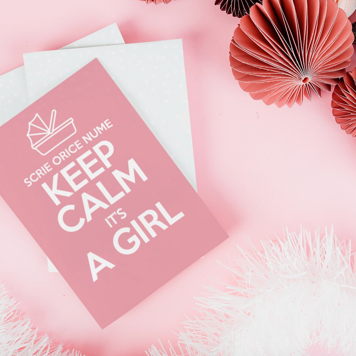 Personalised card - KEEP CALM IT