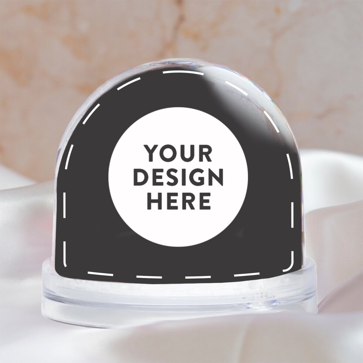 Personalised desk globe with your own graphics
