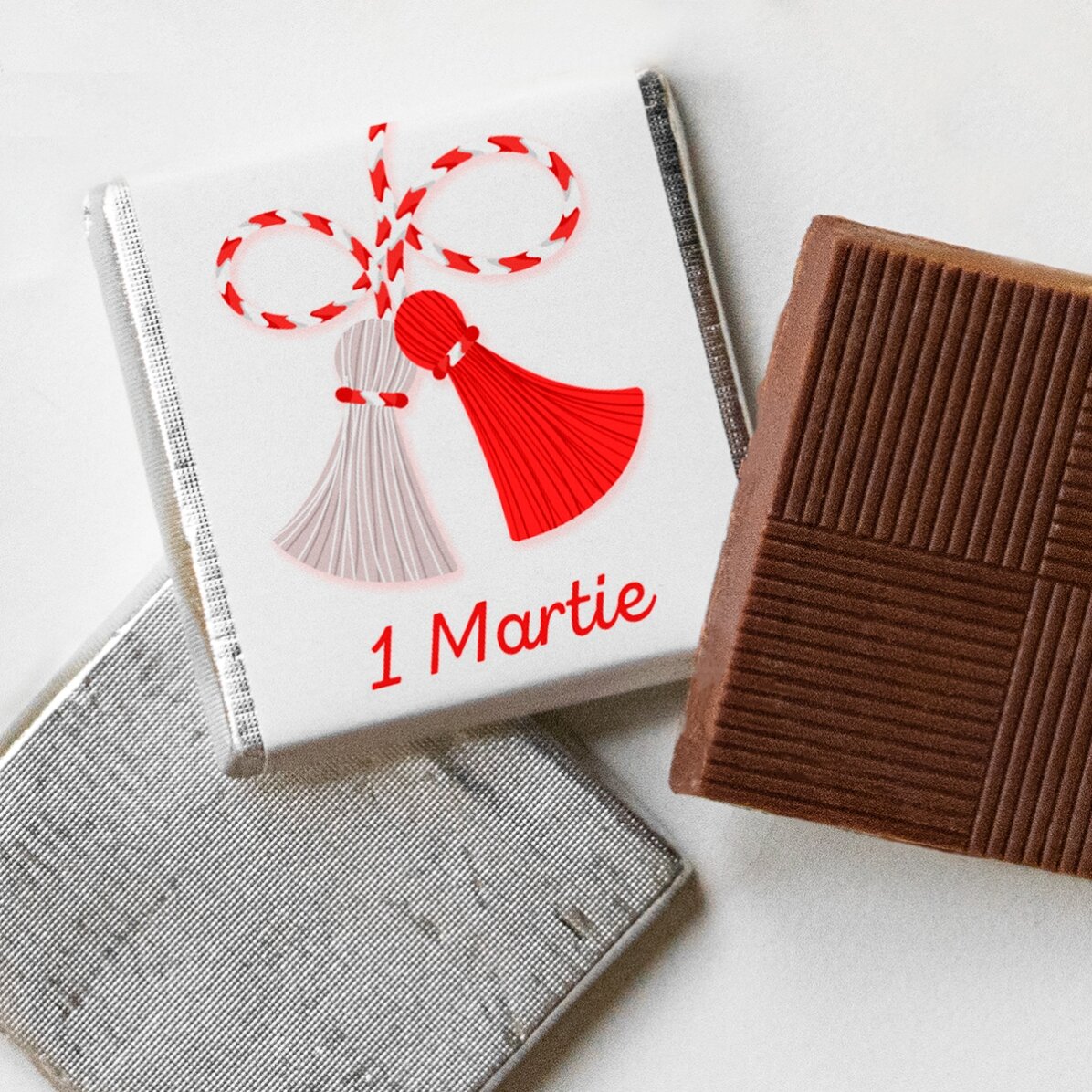 Personalised mini chocolate with a sweet message