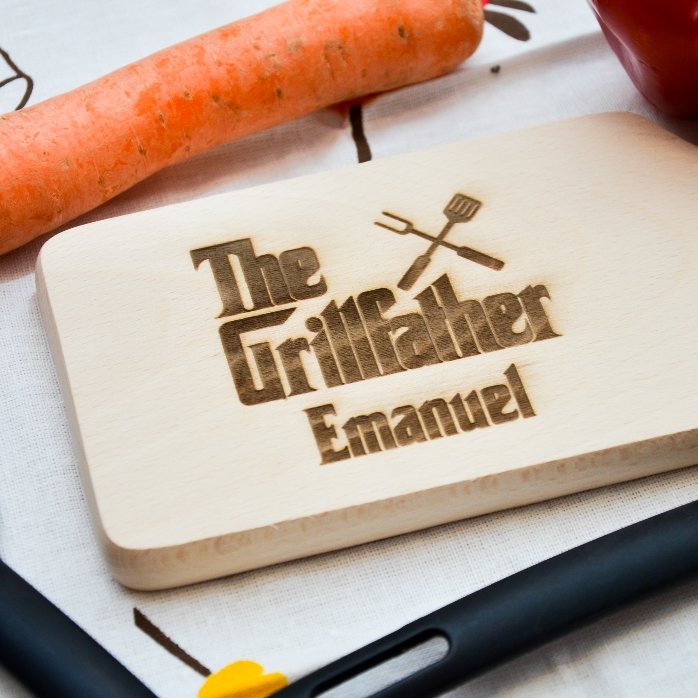 Προσαρμοσμένο μίνι ξύλο κοπής - The Grillfather