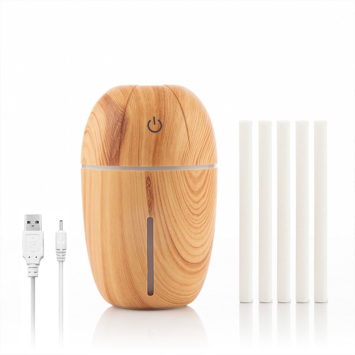 Mini humidifier and aroma diffuser for the room