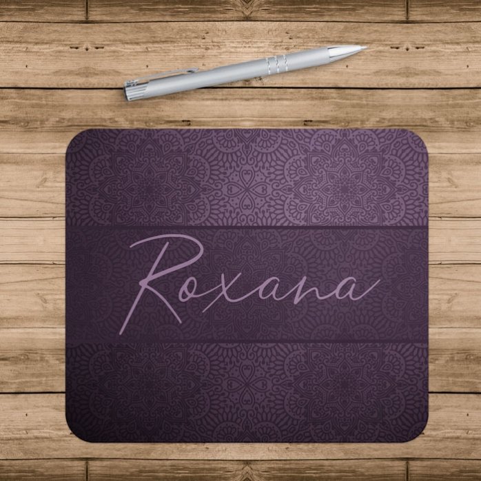 Προσαρμοσμένο mouse pad με όνομα