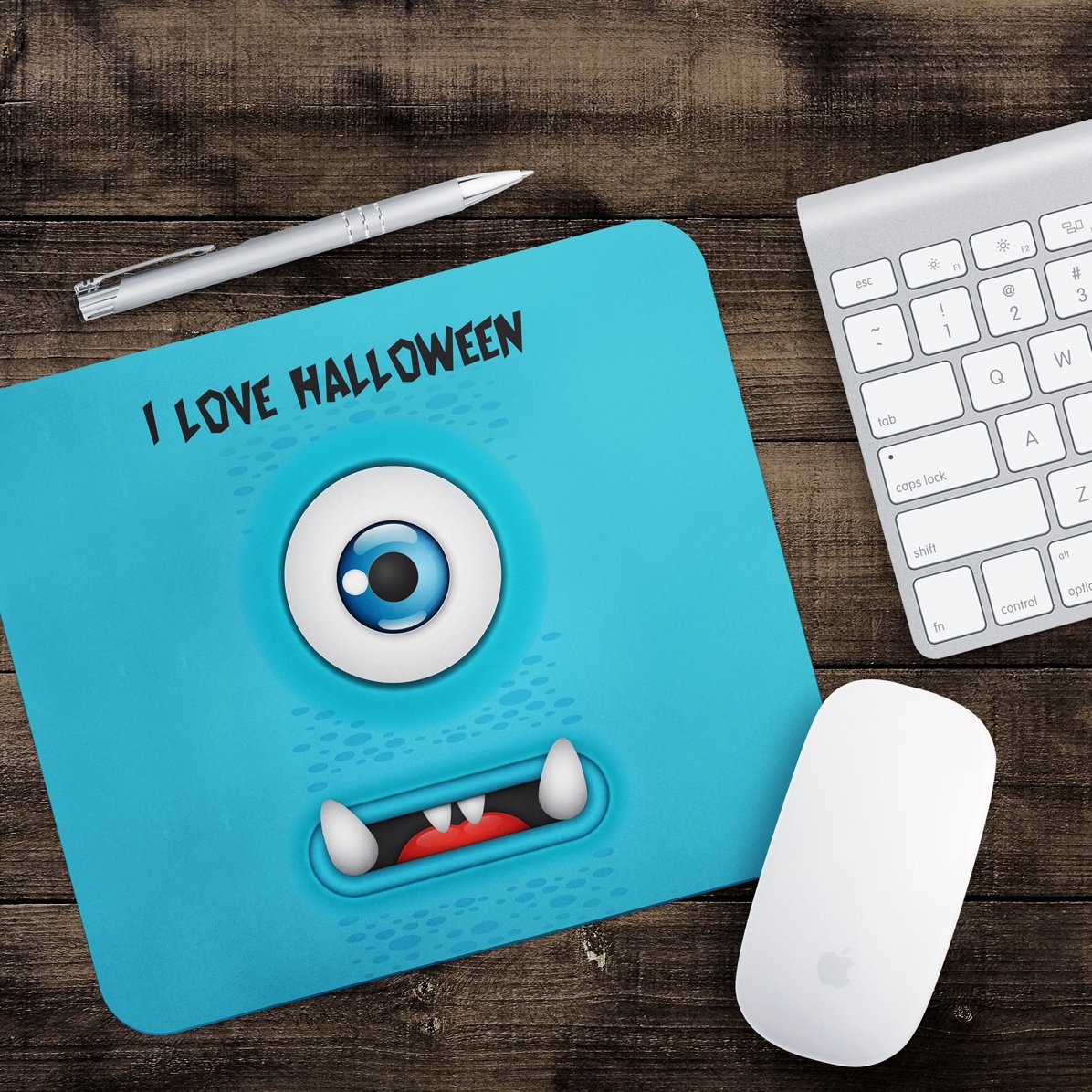 Προσαρμοσμένο mouse pad με κείμενο - Μοντέλο «Μονστρό»