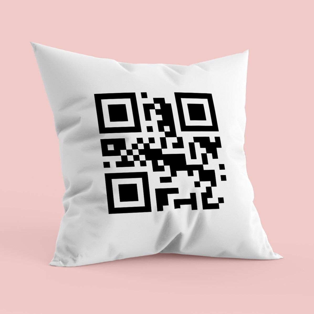 Προσωποποιημένο μαξιλάρι με QR code