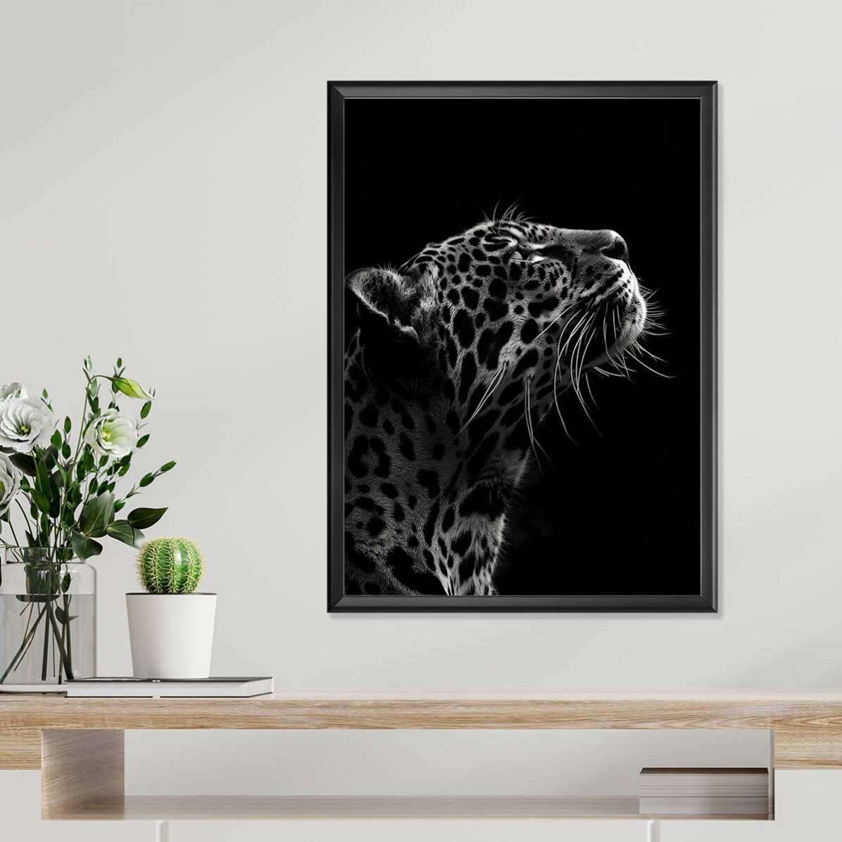 Αφίσα «Black and White Jaguar»