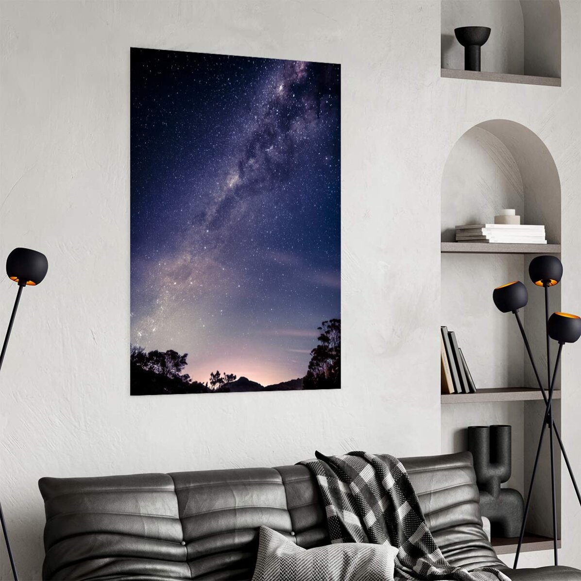 Starry Sky Poster
