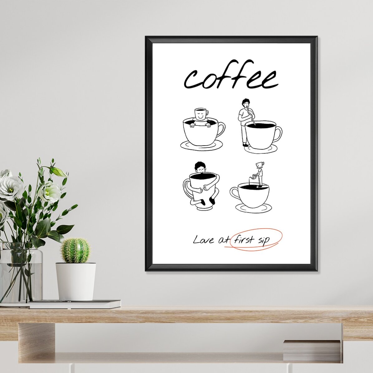 Αφίσα «Coffee love»