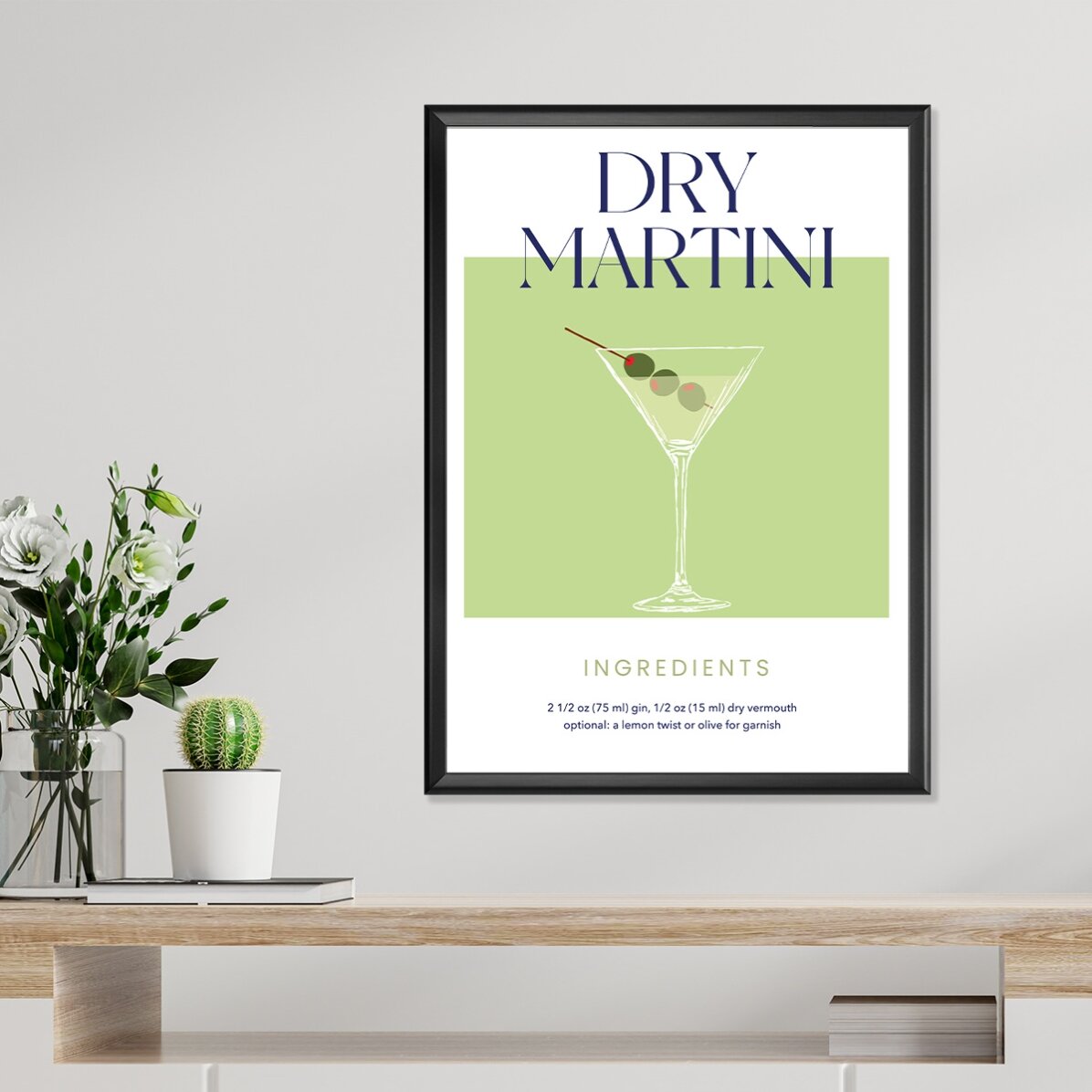 Αφίσα Dry Martini