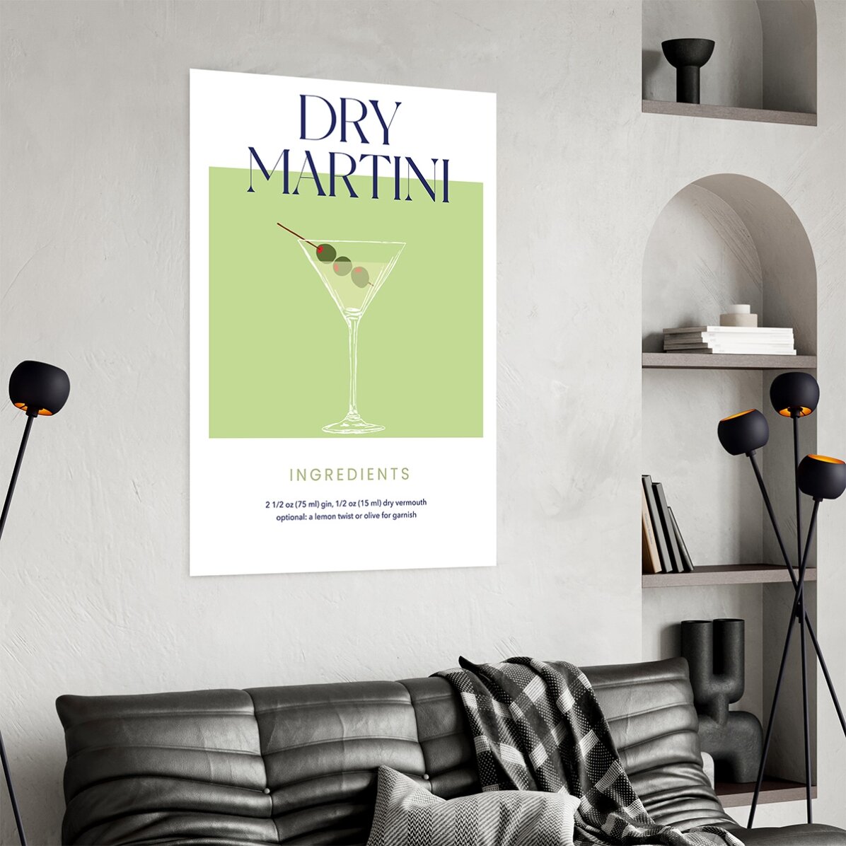 Αφίσα Dry Martini