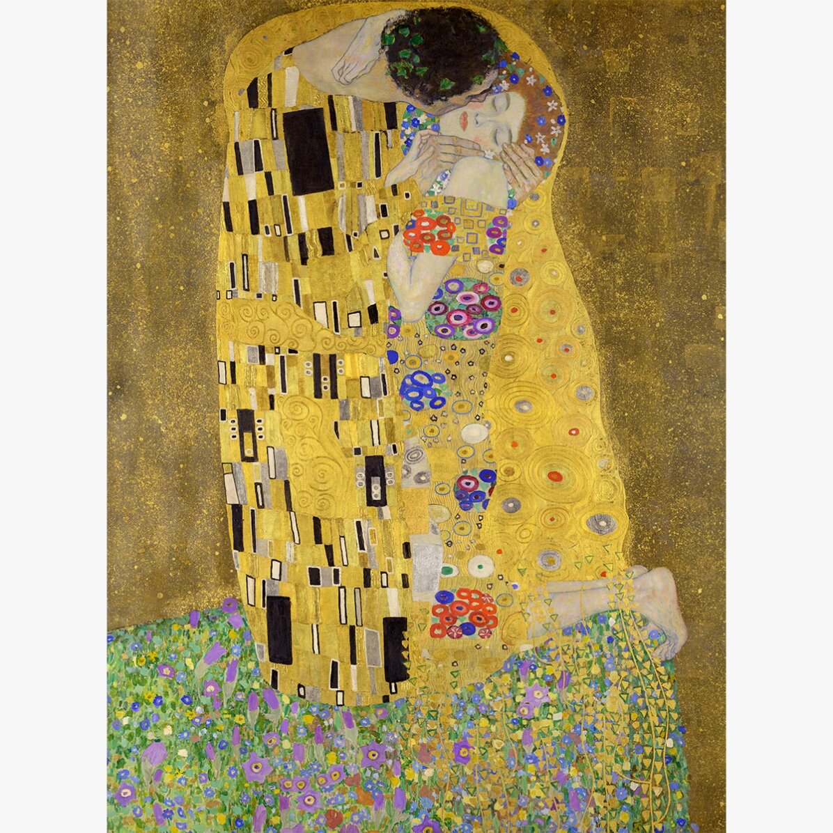 Αφίσα του Γκούσταβ Κλιμτ, «Το Φιλί», 1908
