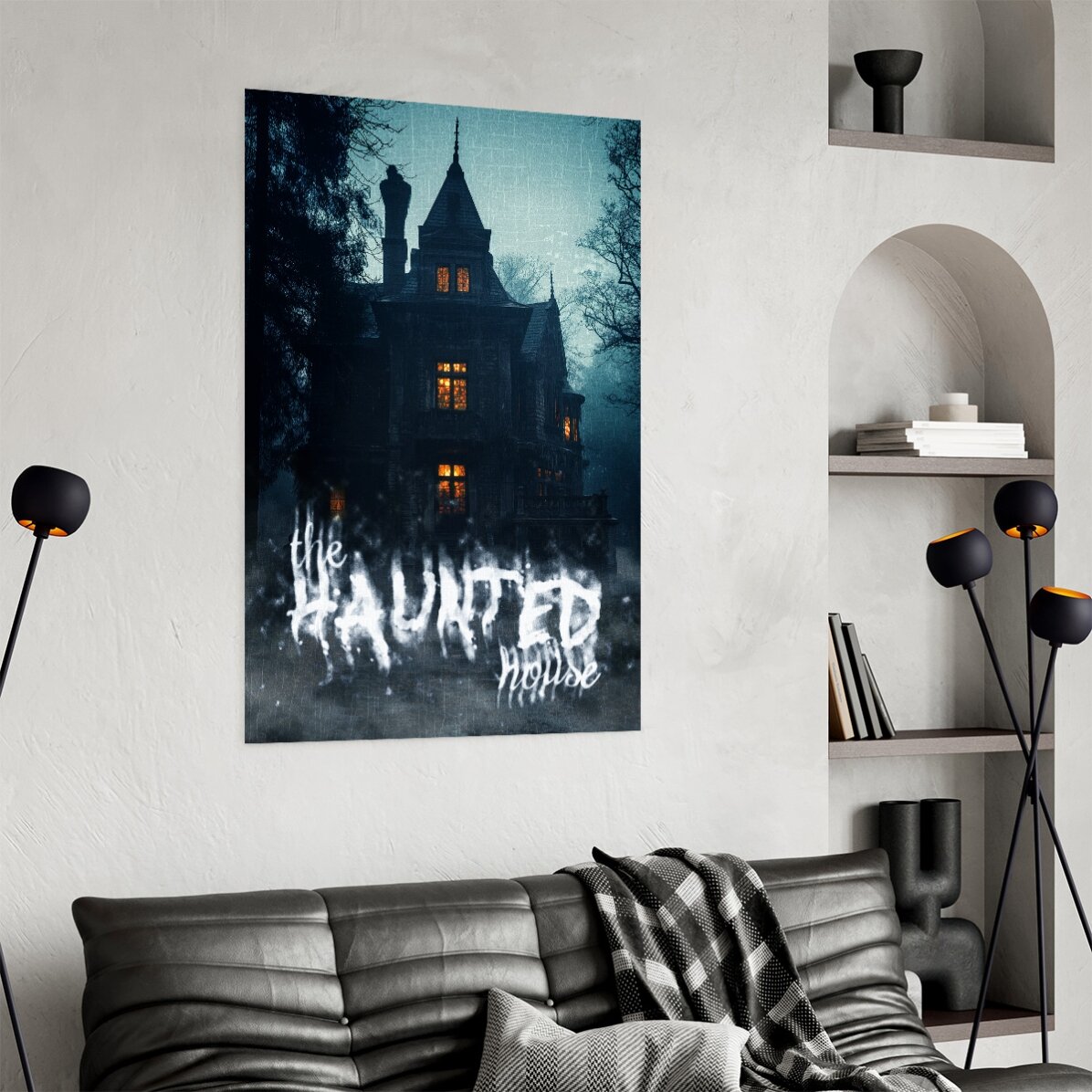 Αφίσα «Haunted House»