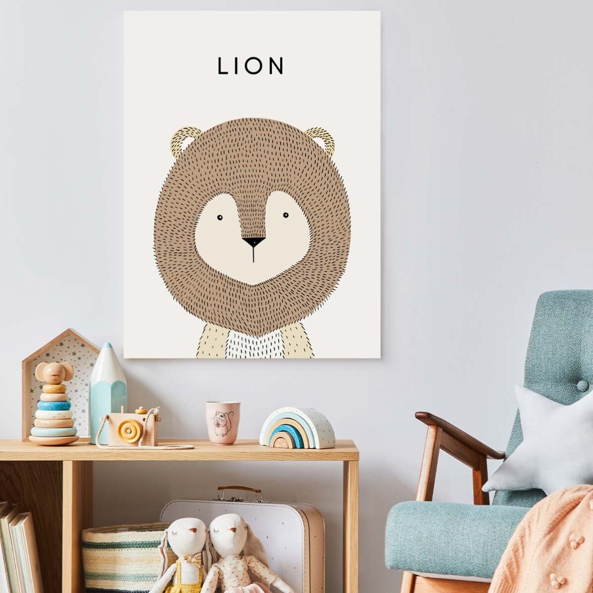 Lion Poster