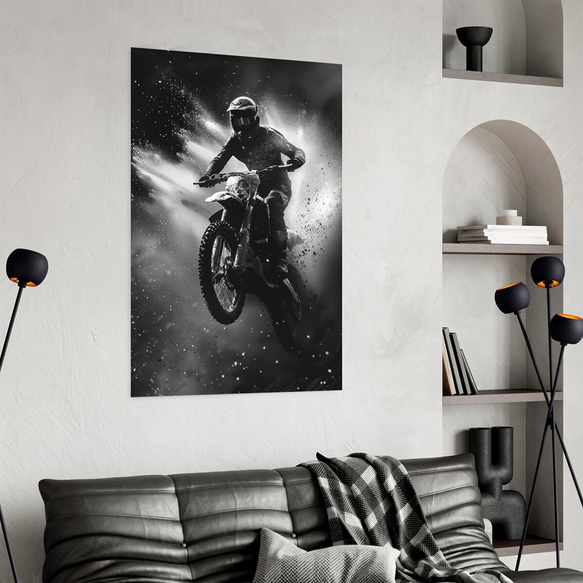 Motorcyclist Poster