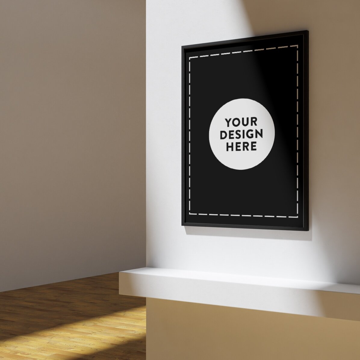 Personalised poster with your own graphics