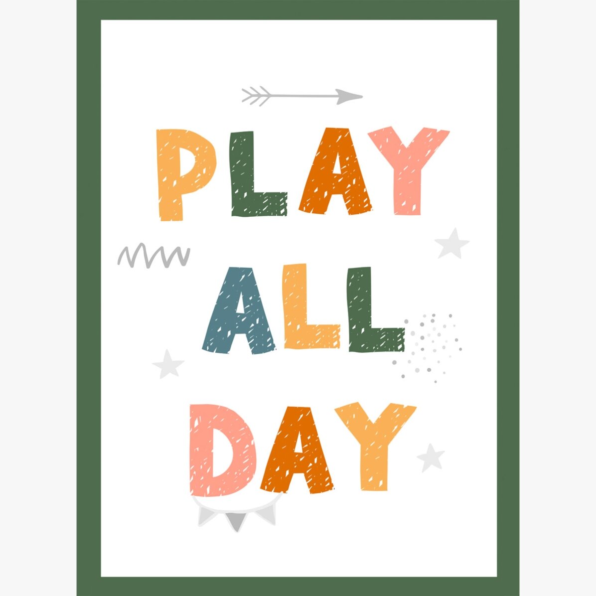 Αφίσα «Play All Day»