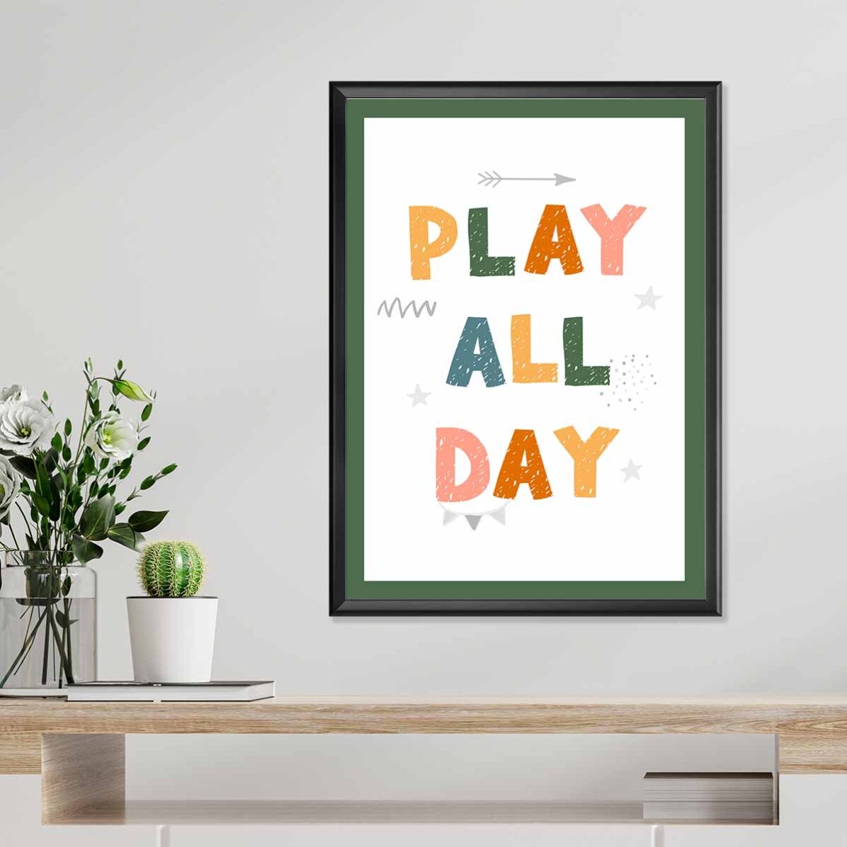 Αφίσα «Play All Day»