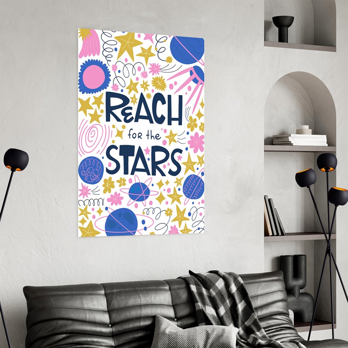 Αφίσα «Reach for the stars»