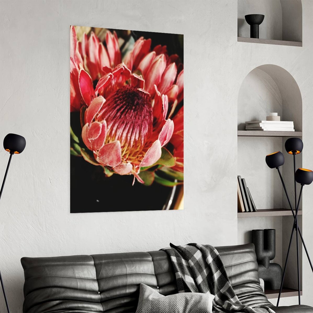 Red Flower Poster