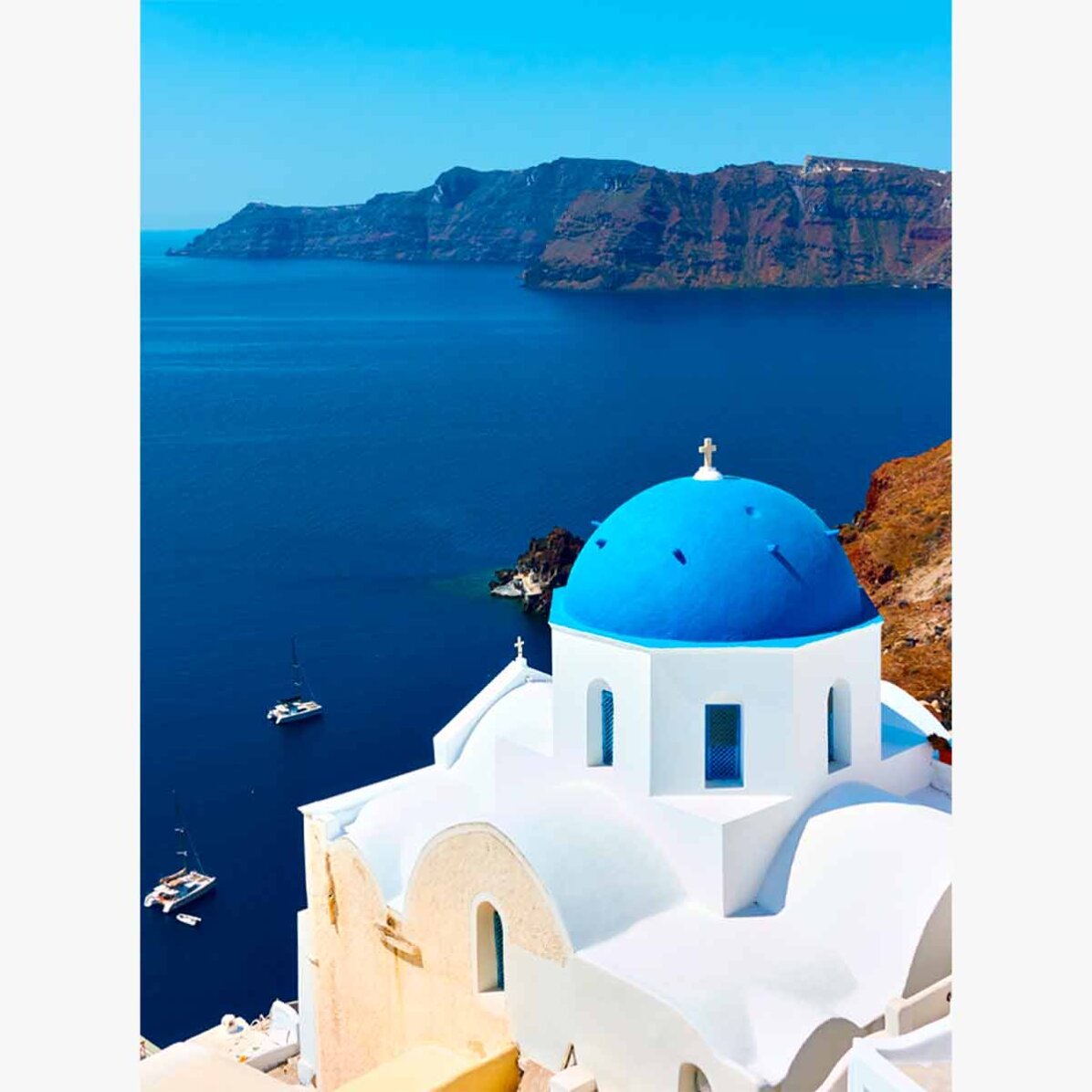Santorini Poster