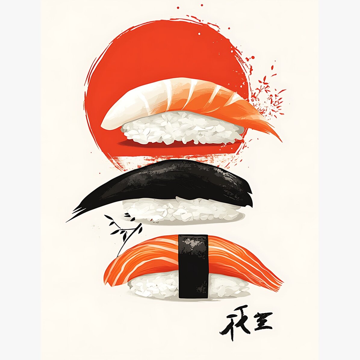 Αφίσα «Sushi art»