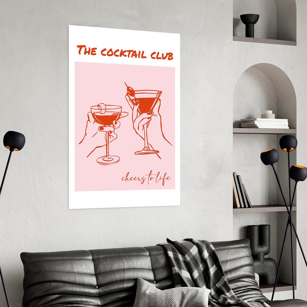 The Cocktail Club Poster