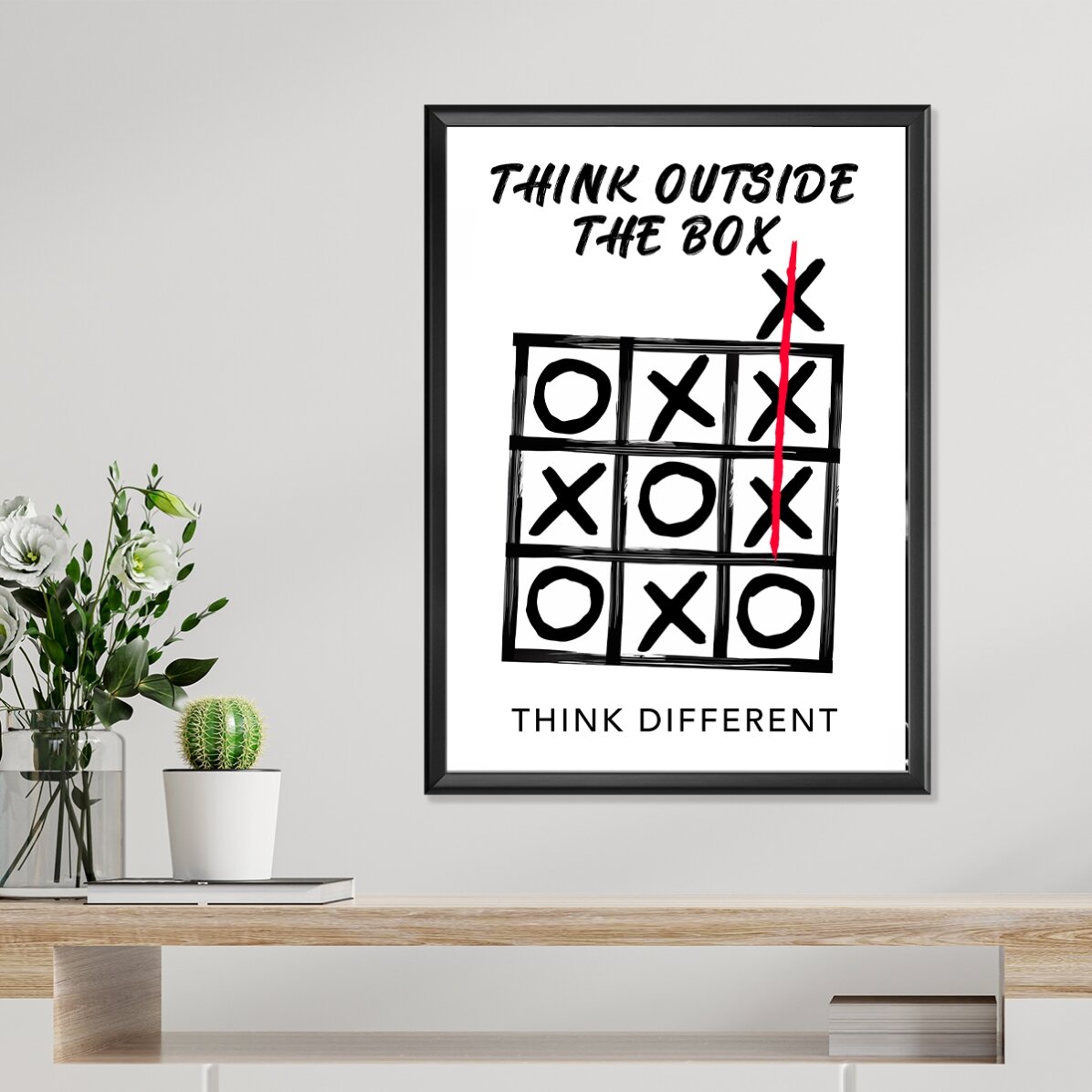Αφίσα «Think outside the box»