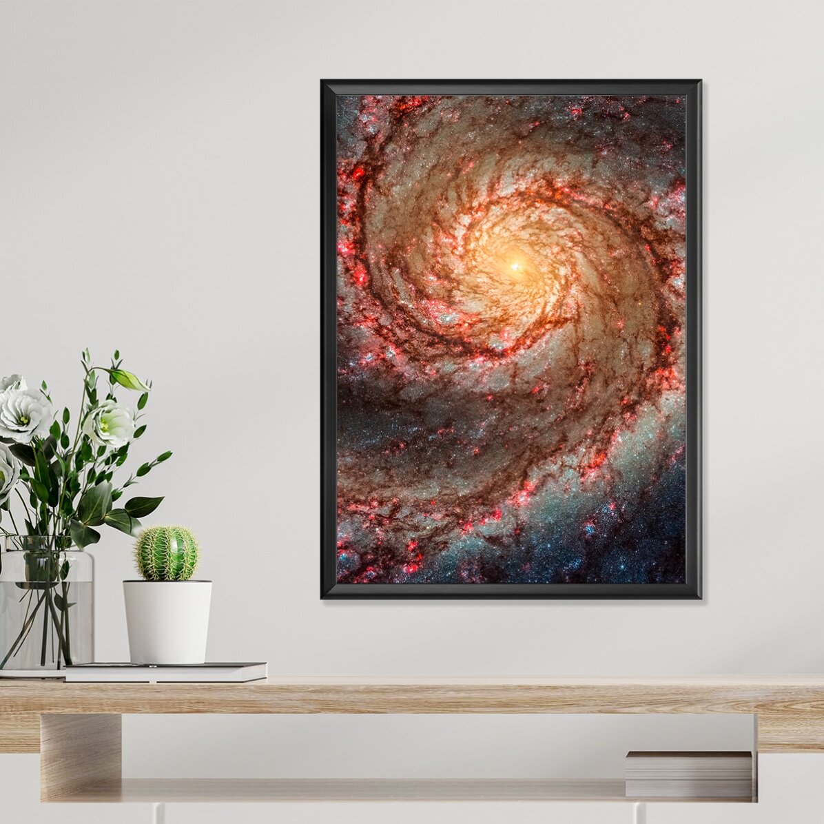 Whirlpool Galaxy Poster