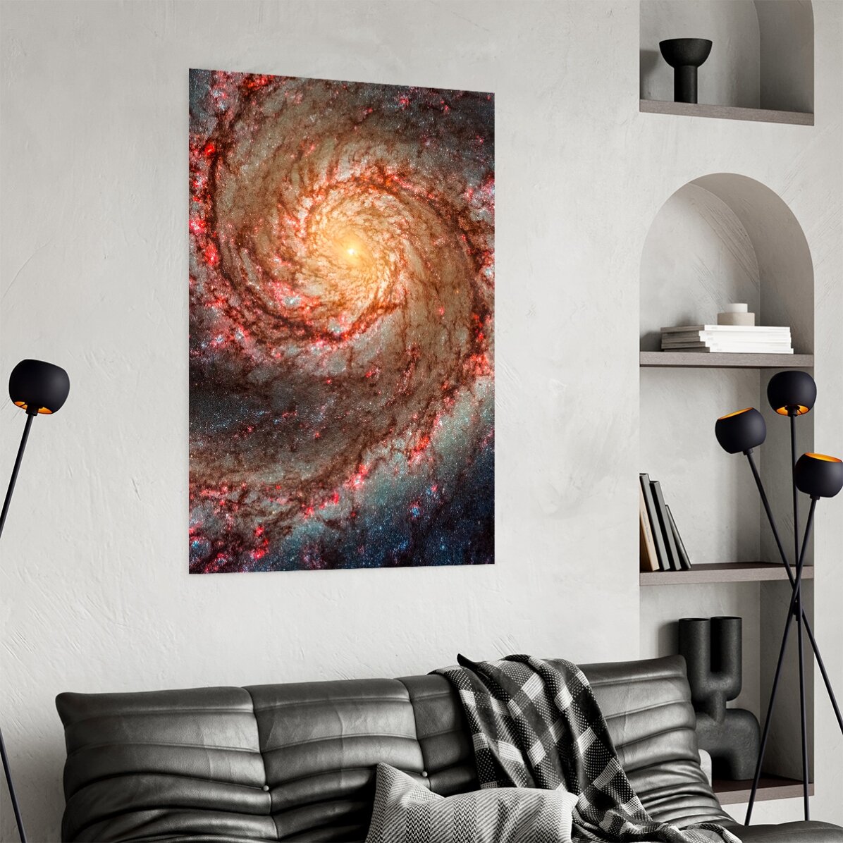 Whirlpool Galaxy Poster